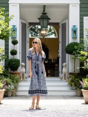 Julia Amory Zoe Dress in Twilight Marbella XS
